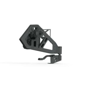 Road Armor Stealth Rear Tire Carrier (Bare Steel) - 518RTC0Z