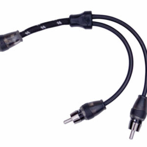 Rockford Fosgate Premium Y-Adapter 1 Female To 2 Male