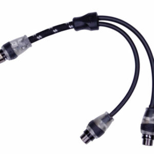 Rockford Fosgate Premium Y-Adapter 1 Male To 2 Female