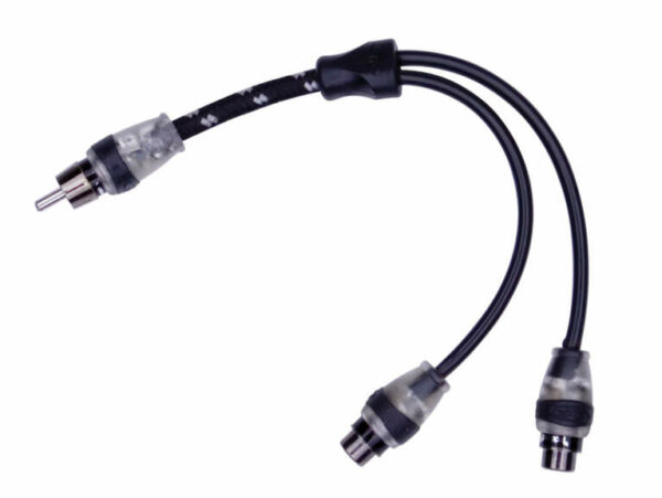 Rockford Fosgate Premium Y-Adapter 1 Male To 2 Female