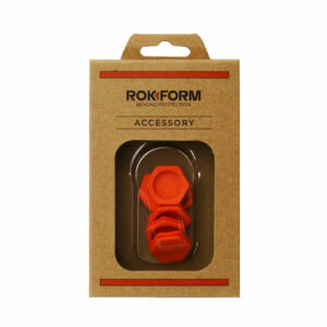 RokForm - Roklock Version 3 Grip Kits for Apple iPad 2/3 - Orange Crush