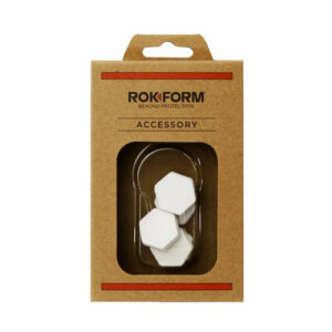 RokForm - Roklock Version 3 Grip Kits for Apple iPad 2/3 - White Hot