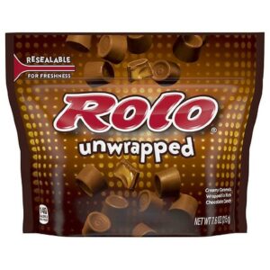 Rolo Creamy Caramels Wrapped in Rich Chocolate Candy - 7.6 oz