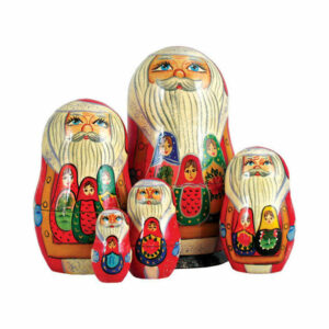 Russian 5-Piece Matreshkas Nested Doll Set