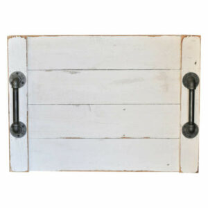 Rustic Stove Top Cover | Noodle Board, White, Electric