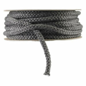 Rutland Grapho-Glas 723 Stove Gasket, 1/2" x 88' Rope, Black