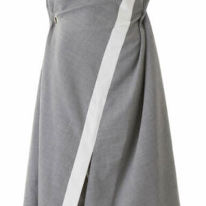 SACAI DRAPED DRESS 2 Grey