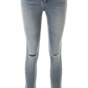 SAINT LAURENT USED DENIM JEANS 27 Blue Cotton, Denim