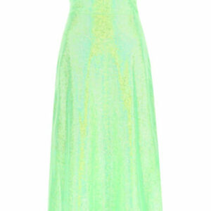 SAKS POTTS JEPSKA GREEN SHIMMER DRESS 2 Green