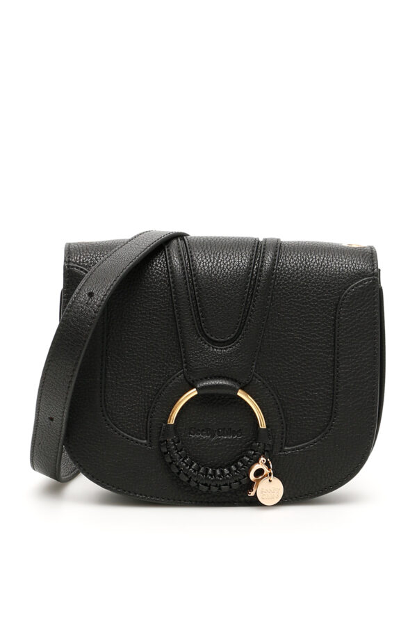 SEE BY CHLOE HANA SHOULDER BAG OS Black Leather