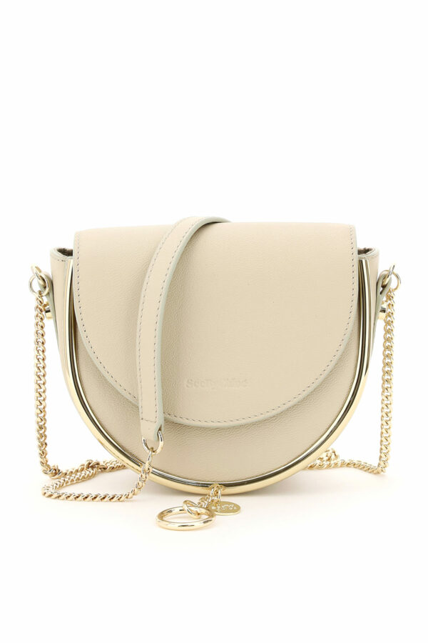 SEE BY CHLOE MARA MINI BAG OS Beige Leather