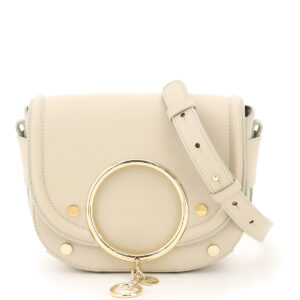 SEE BY CHLOE MARA SHOULDER BAG OS Beige Leather