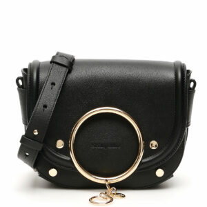 SEE BY CHLOE MARA SHOULDER BAG OS Black Leather