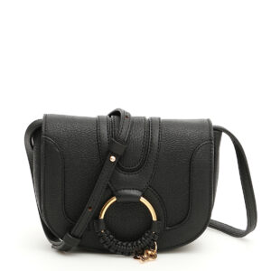 SEE BY CHLOE MINI HANA SHOULDER BAG OS Black Leather