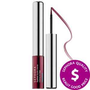 SEPHORA COLLECTION Intense Ink Liquid Waterproof Eyeliner 10 - Metallic Rich Plum 0.09 oz/ 2.8 mL