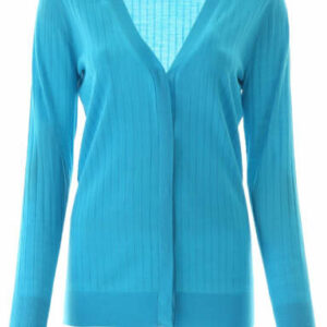 SIES MARJAN BRUNA RIBBED CARDIGAN M Light blue Wool