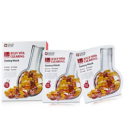 SNP by SNP Jelly Vita Clearing Toning Mask (Vitamin B) -10x30ml/1oz for WOMEN