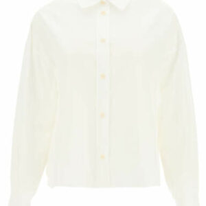 SPORTMAX BOXY SHIRT 38 White Cotton