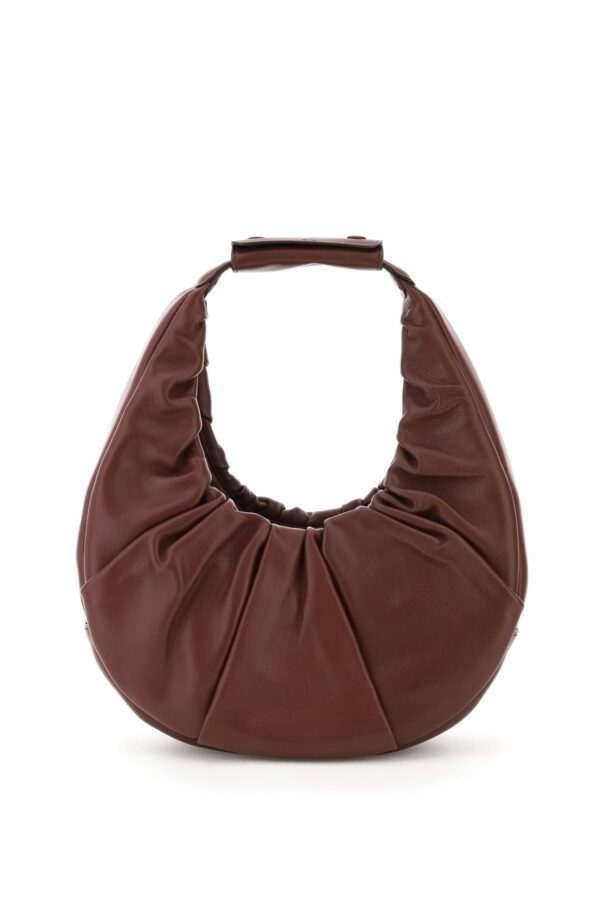 STAUD SOFT MOON HOBO BAG OS Purple, Red Leather