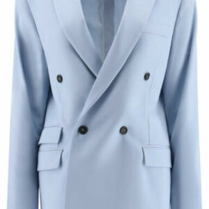 STELLA McCARTNEY HOLDEN BLAZER XS Light blue Wool