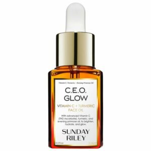 SUNDAY RILEY C.E.O Glow Vitamin C + Turmeric Face Oil 0.5 oz/ 15 mL