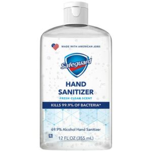 Safeguard Hand Sanitizer Fresh Clean Scent - 12.0 fl oz