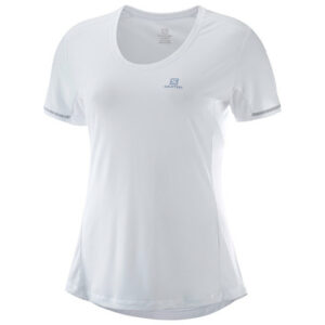 Salomon Agile SS Tee Shirt - Women's White Md