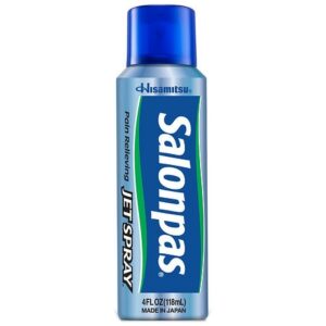 Salonpas Lidocaine Plus Pain Relieving Jet Spray with Maximum Strength Lidocaine - 4.0 fl oz