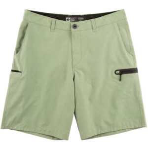 Salty Crew High Seas Perforated Walkshorts - Men's Olive 38