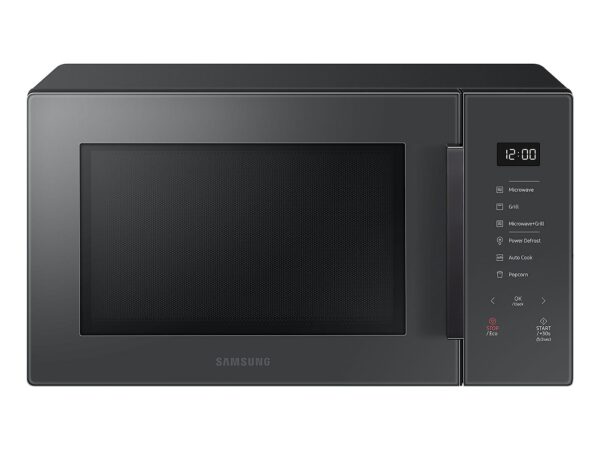 Samsung 1.1 cu. Ft. Countertop Microwave with Grilling Element in Charcoal(MG11T5018CC/AA)