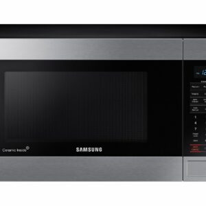 Samsung 1.1 cu. ft Countertop Microwave with Grilling Element in Stainless Steel(MG11H2020CT/AA)