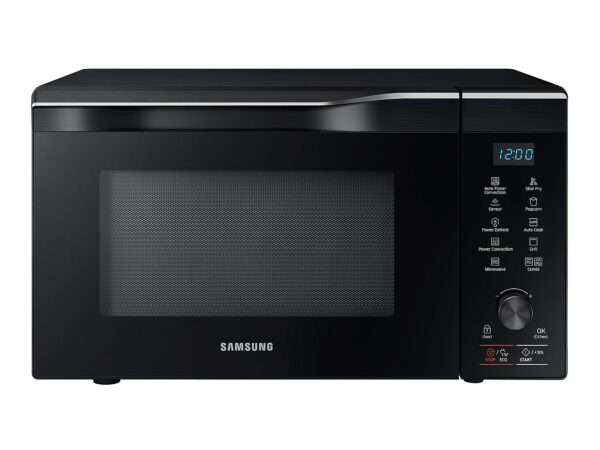 Samsung 1.1 cu. ft. PowerGrill Countertop Microwave with Power Convection in Black Stainless Steel (MC11K7035CG/AA)