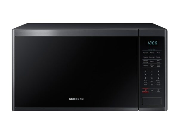 Samsung 1.4 cu. ft. Countertop Microwave with Sensor Cooking in Fingerprint Resistant in Black Stainless Steel(MS14K6000AG/AA)