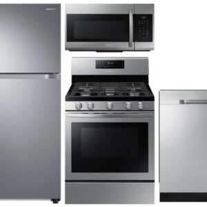 Samsung 21 Cu. Ft. Top Freezer Refrigerator & Gas Range Package