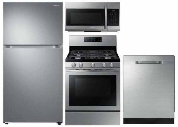 Samsung 21 Cu. Ft. Top Freezer Refrigerator & Gas Range Package