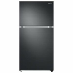 Samsung 21 cu. ft. Top Freezer Refrigerator with FlexZone and Ice Maker in Black Stainless Steel(RT21M6215SG/AA)