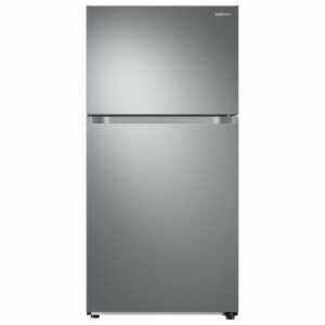 Samsung 21 cu. ft. Top Freezer Refrigerator with FlexZone and Ice Maker in Silver(RT21M6215SR/AA)