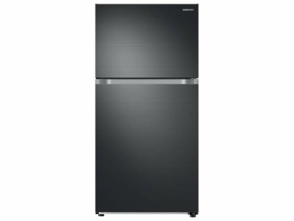 Samsung 21 cu. ft. Top Freezer Refrigerator with FlexZone in Black Stainless Steel(RT21M6213SG/AA)