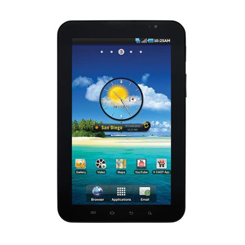 Samsung Galaxy Tab SCH-i800 Replica Dummy Phone / Toy Tablet (Black) (Bulk Packaging)