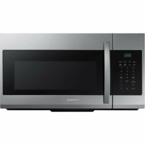 Samsung ME17R7021ES 1.7 Cu. Ft. 1000 Watt Over the Range Microwave with 300 CFM Blower Stainless Steel Microwave Ovens Microwave Over-the-Range