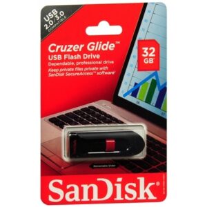 SanDisk Cruzer Glide USB 32GB Flash Drive - 1.0 ea