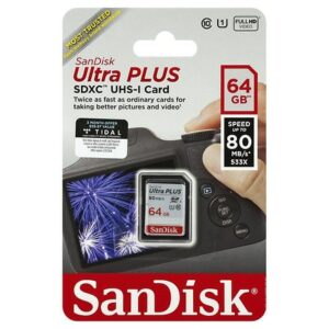 SanDisk Ultra Plus SDXC 64 GB - 1.0 ea