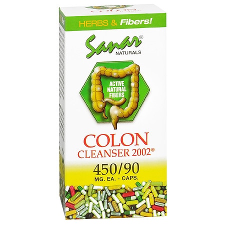 Sanar Naturals Colon Cleanser 2002 Dietary Supplement 450 mg Capsules - 90.0 ea