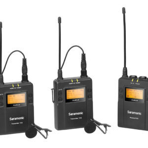 Saramonic 2-Person Wireless Lavalier Microphone System With Portable Dual-Channel Camera-Mountable Receiver