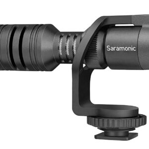 Saramonic Camera-Mountable Shotgun Microphone For DSLR, Mirrorless & Video Cameras Or Smartphones & Tablets