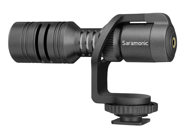 Saramonic Camera-Mountable Shotgun Microphone For DSLR, Mirrorless & Video Cameras Or Smartphones & Tablets