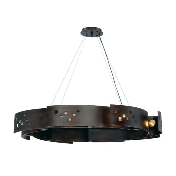 Savoy House 7-161-8 Odessa 8 Light Pendant Bronze Ore Indoor Lighting Pendants