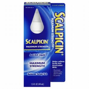 Scalpicin Maximum Strength Liquid Scalp Itch Treatment - 1.5 fl oz