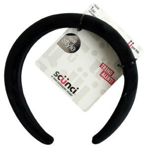 Scunci Velvet Headbands - 1.0 ea