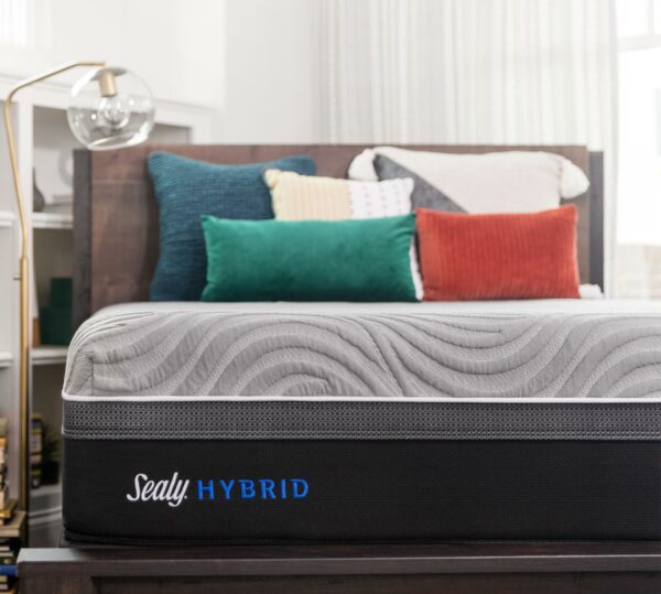 Sealy Queen Hybrid Performance Copper II 13.5 Inch Plush Mattress